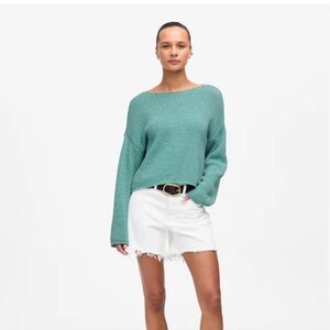 Madewell // EUC Boatneck Pullover Sweater